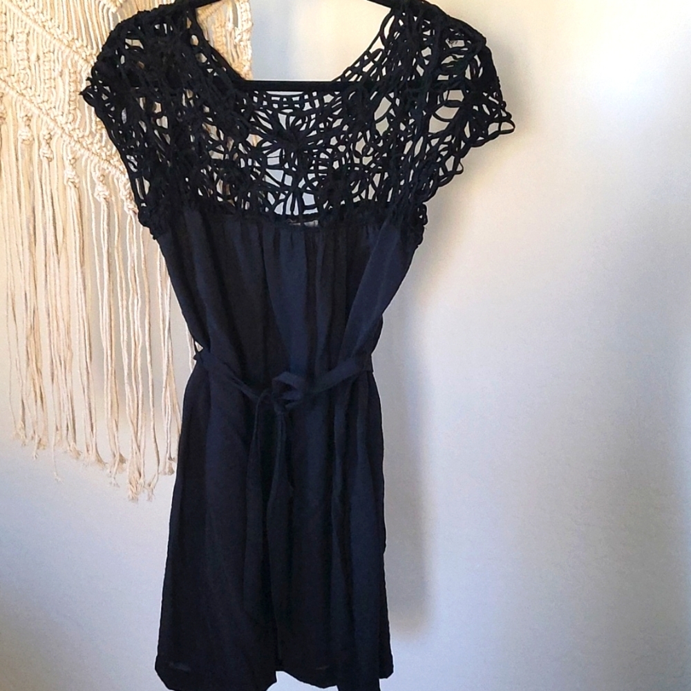 3/$18 Blacked Caged Dress